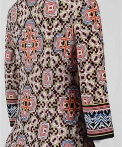 Maggy London - T2715MNR Maze Print Sheath Dress Cocktail Dresses