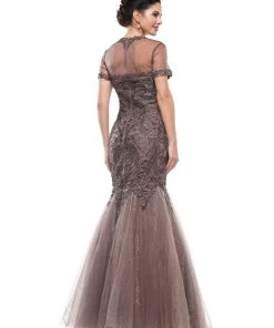 Marsoni By Colors - M259 Embroidered Sweetheart Trumpet Gown 11 Marsoni By Colors - M259 Embroidered Sweetheart Trumpet Gown