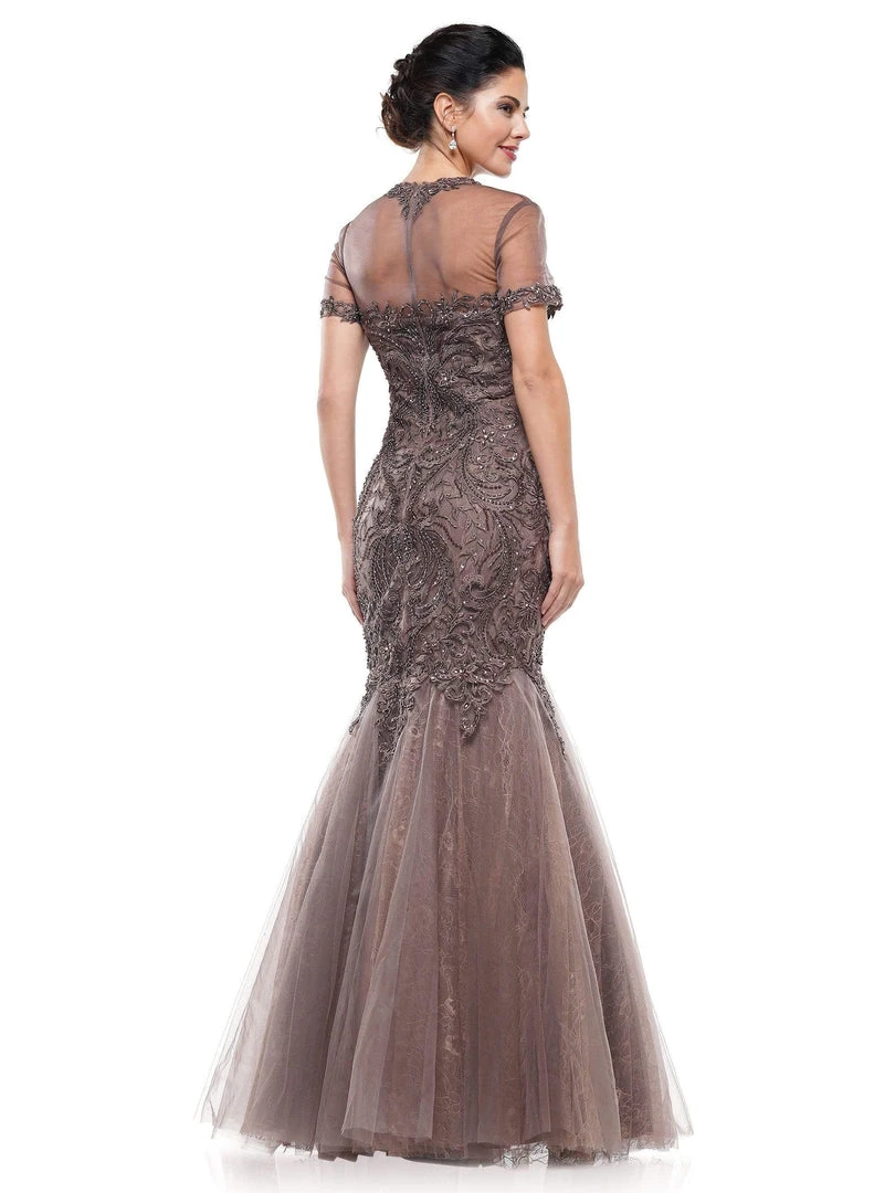 Marsoni By Colors - M259 Embroidered Sweetheart Trumpet Gown 7 Marsoni By Colors - M259 Embroidered Sweetheart Trumpet Gown