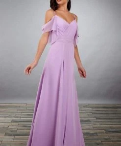 Mary's Bridal - Sweetheart Ruched Bodice A-Line Dress MB7074 - 1 Pc Orchid In Size 10 Available Formal Gowns