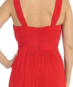 Formal Gowns May Queen - Beaded Yoke Scoop Neck A-Line Bridesmaid Dress 15 Formal Gowns May Queen - Beaded Yoke Scoop Neck A-Line Bridesmaid Dress