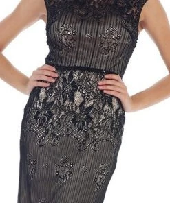 May Queen - Cap Sleeve Sequined Lace Cocktail Dress Cocktail Dresses 9 May Queen - Cap Sleeve Sequined Lace Cocktail Dress Cocktail Dresses