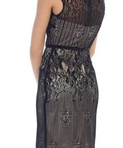 May Queen - Cap Sleeve Sequined Lace Cocktail Dress Cocktail Dresses 11 May Queen - Cap Sleeve Sequined Lace Cocktail Dress Cocktail Dresses