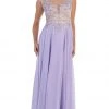 May Queen - Embellished Illusion Bateau A-line Prom Dress 1 May Queen - Embellished Illusion Bateau A-line Prom Dress
