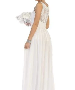 May Queen - Embroidered Jewel A-line Evening Dress Formal Gowns 13 May Queen - Embroidered Jewel A-line Evening Dress Formal Gowns