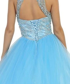 May Queen - Exquisite High Illusion Organza Formal Ballgown