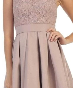 May Queen - High Low Illusion Jewel A-line Evening Dress MQ1411 Formal Gowns 9 May Queen - High Low Illusion Jewel A-line Evening Dress MQ1411 Formal Gowns