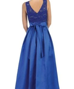 May Queen - High Low Illusion Jewel A-line Evening Dress MQ1411 Formal Gowns 13 May Queen - High Low Illusion Jewel A-line Evening Dress MQ1411 Formal Gowns