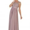 May Queen - Illusion Jewel A-Line Evening Dress Bridesmaid Dresses