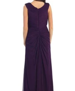 May Queen - Jeweled Ruched Sweetheart High Slit Prom Dress 12 May Queen - Jeweled Ruched Sweetheart High Slit Prom Dress