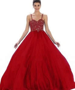 May Queen - Jeweled Sweetheart Glittering Prom Ball Gown 15 May Queen - Jeweled Sweetheart Glittering Prom Ball Gown
