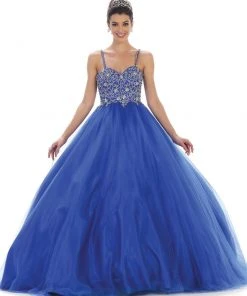 May Queen - Jeweled Sweetheart Glittering Prom Ball Gown 16 May Queen - Jeweled Sweetheart Glittering Prom Ball Gown