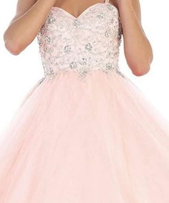 May Queen - Jeweled Sweetheart Glittering Prom Ball Gown 14 May Queen - Jeweled Sweetheart Glittering Prom Ball Gown