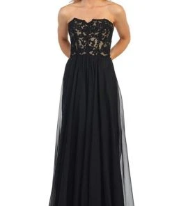 Formal Gowns May Queen - Lace Sweetheart A-line Evening Dress