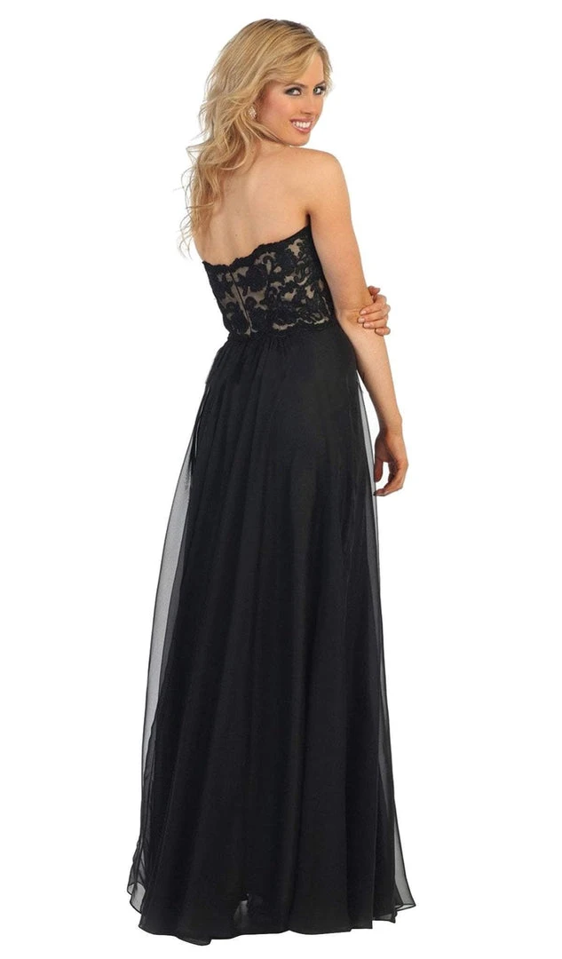 Formal Gowns May Queen - Lace Sweetheart A-line Evening Dress 5 Formal Gowns May Queen - Lace Sweetheart A-line Evening Dress