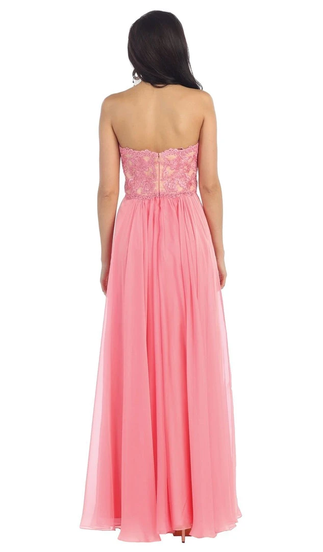 Formal Gowns May Queen - Lace Sweetheart A-line Evening Dress 8 Formal Gowns May Queen - Lace Sweetheart A-line Evening Dress