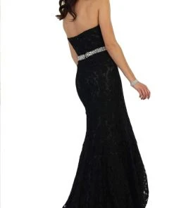 May Queen - Lace Sweetheart Trumpet Evening Dress Formal Gowns 12 May Queen - Lace Sweetheart Trumpet Evening Dress Formal Gowns