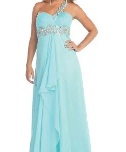 Formal Gowns May Queen - MQ1028 Ornate Strap Ruched Sweetheart A-line Prom Dress 14 Formal Gowns May Queen - MQ1028 Ornate Strap Ruched Sweetheart A-line Prom Dress