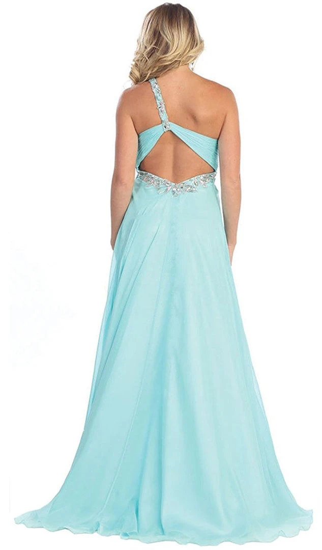 Formal Gowns May Queen - MQ1028 Ornate Strap Ruched Sweetheart A-line Prom Dress 6 Formal Gowns May Queen - MQ1028 Ornate Strap Ruched Sweetheart A-line Prom Dress