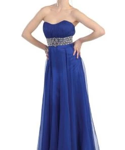 May Queen - MQ1046 Finely-Tucked Sweetheart Chiffon Prom Dress 14 May Queen - MQ1046 Finely-Tucked Sweetheart Chiffon Prom Dress
