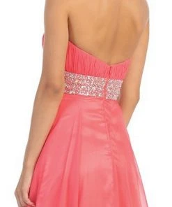 May Queen - MQ1046 Finely-Tucked Sweetheart Chiffon Prom Dress 13 May Queen - MQ1046 Finely-Tucked Sweetheart Chiffon Prom Dress