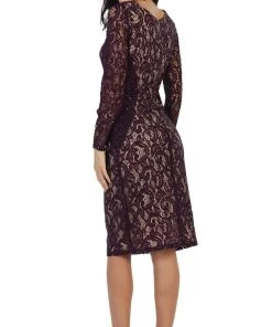 May Queen - MQ1458 Sequined Jewel Sheath Cocktail Dress Cocktail Dresses 10 May Queen - MQ1458 Sequined Jewel Sheath Cocktail Dress Cocktail Dresses