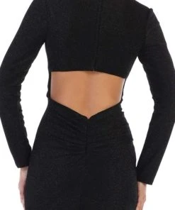 May Queen - MQ1583 Long Sleeve Deep V-neck Trumpet Dress Formal Gowns 11 May Queen - MQ1583 Long Sleeve Deep V-neck Trumpet Dress Formal Gowns