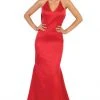 Formal Gowns May Queen - MQ1779 Embellished V-neck Trumpet Dress