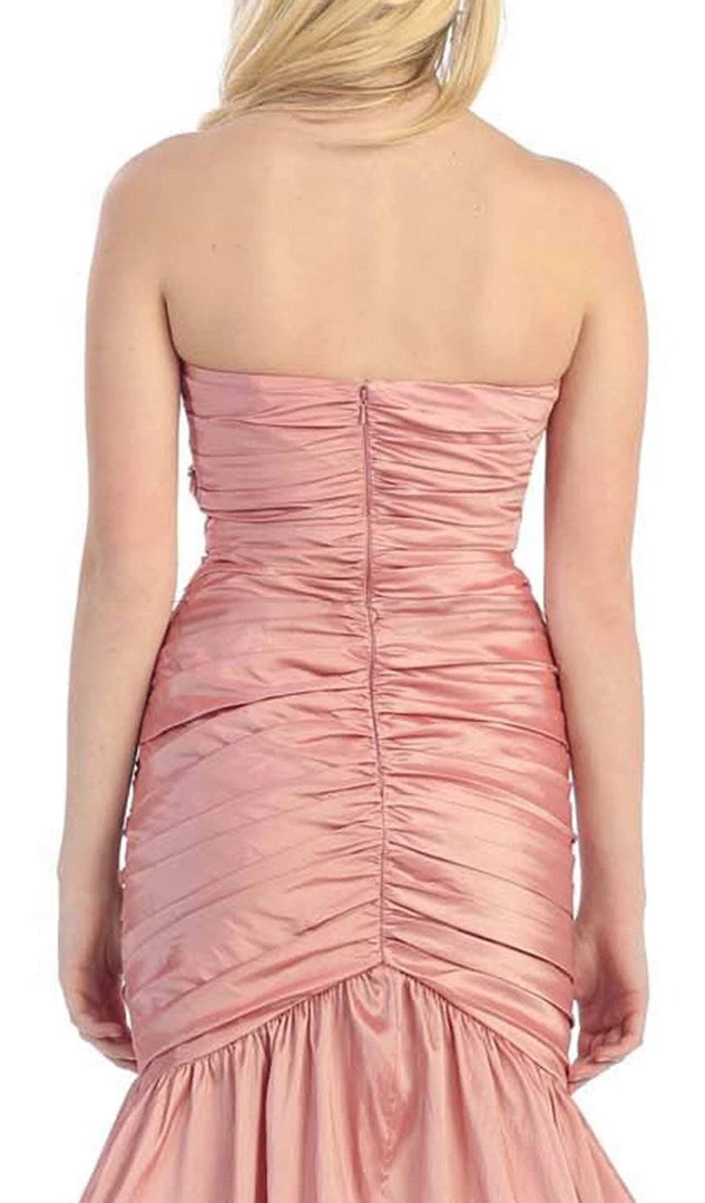 May Queen - MQ761 Strapless Sweetheart Twisted Trumpet Prom Gown Formal Gowns 6 May Queen - MQ761 Strapless Sweetheart Twisted Trumpet Prom Gown Formal Gowns