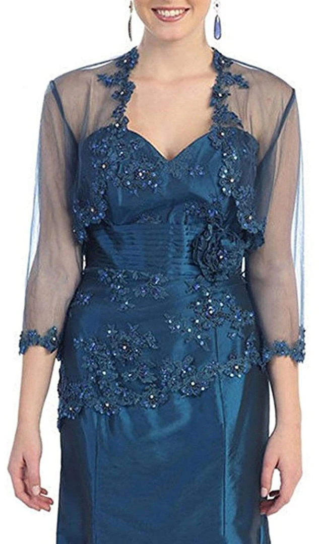 May Queen - MQ861 Formal Floral Beaded Sweetheart Dress Formal Gowns 4 May Queen - MQ861 Formal Floral Beaded Sweetheart Dress Formal Gowns