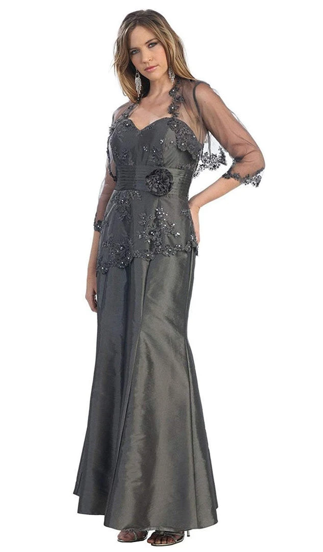 May Queen - MQ861 Formal Floral Beaded Sweetheart Dress Formal Gowns 9 May Queen - MQ861 Formal Floral Beaded Sweetheart Dress Formal Gowns