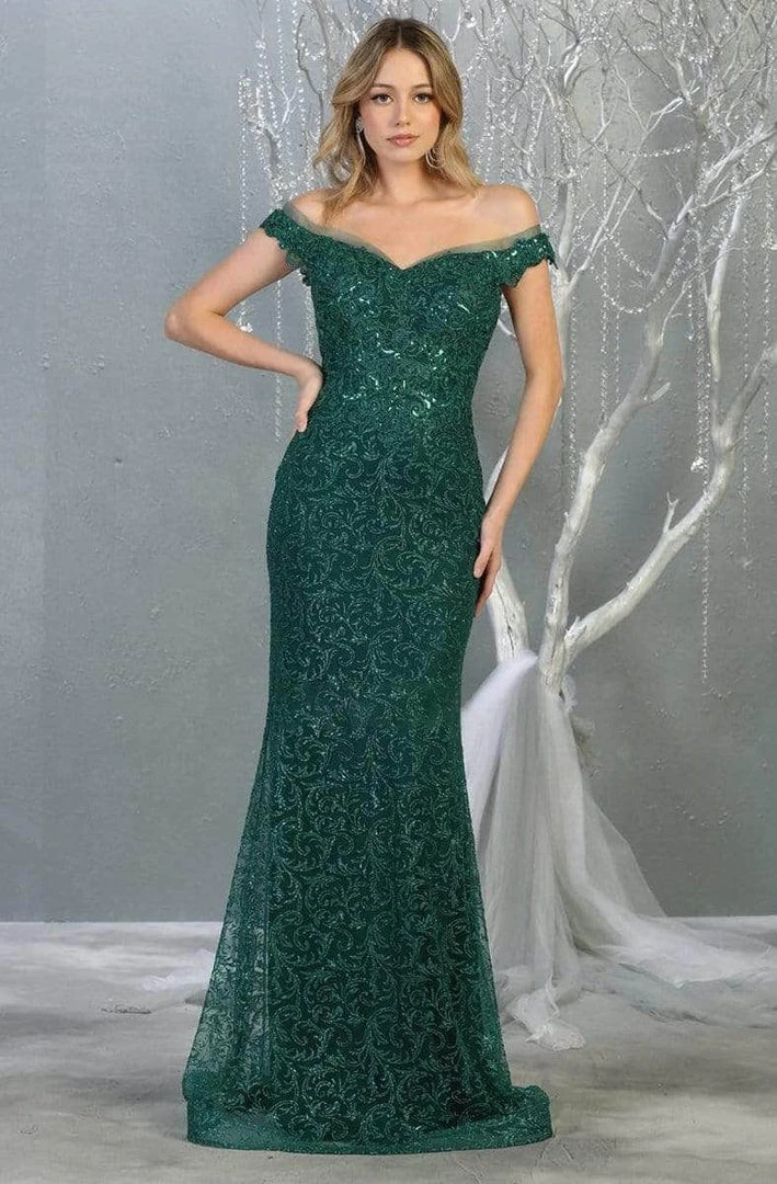 May Queen - Off Shoulder Sequin Evening Dress RQ7879 - 1 Pc Champagne/ Gold In Size 20 Available Formal Gowns 3 May Queen - Off Shoulder Sequin Evening Dress RQ7879 - 1 Pc Champagne/ Gold In Size 20 Available Formal Gowns