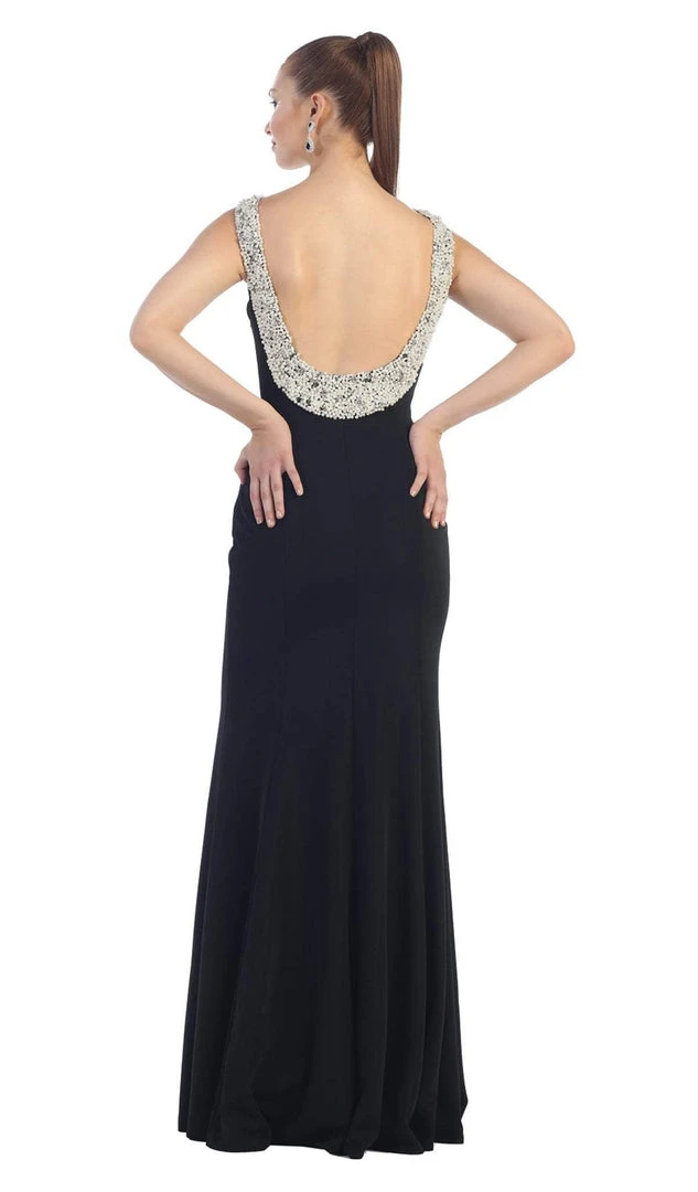 Formal Gowns May Queen - Open Back Long Prom Dress 6 Formal Gowns May Queen - Open Back Long Prom Dress