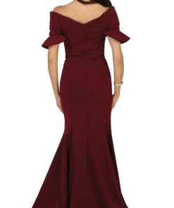 Formal Gowns May Queen - Pleated Sweetheart Mermaid Evening Dress