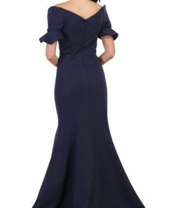 Formal Gowns May Queen - Pleated Sweetheart Mermaid Evening Dress