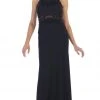 May Queen - RQ7475 Sleeveless Embellished Jersey Evening Gown Formal Gowns 1 May Queen - RQ7475 Sleeveless Embellished Jersey Evening Gown Formal Gowns