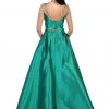 May Queen - RQ7506 Two Piece Satin Evening Dress 1 May Queen - RQ7506 Two Piece Satin Evening Dress