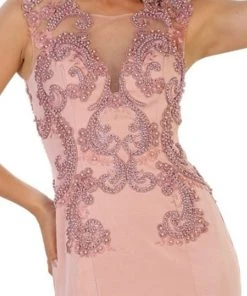 May Queen - RQ7534 Beaded Queen Anne Mermaid Gown Formal Gowns 10 May Queen - RQ7534 Beaded Queen Anne Mermaid Gown Formal Gowns