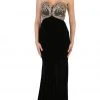 Formal Gowns May Queen - RQ7540 Embroidered Sweetheart Sheath Prom Dress