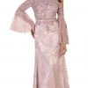 May Queen - RQ7541 Charming Cold Shoulder Lace Evening Gown 2 May Queen - RQ7541 Charming Cold Shoulder Lace Evening Gown