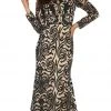 Formal Gowns May Queen - RQ7577 Long Sleeve Embroidered Evening Gown