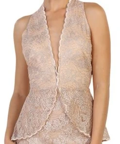 May Queen - RQ7608 Applique Deep Halter V-neck Mermaid Dress 9 May Queen - RQ7608 Applique Deep Halter V-neck Mermaid Dress