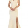 May Queen - RQ7663 Off-Shoulder Trumpet Dress With High Slit 1 May Queen - RQ7663 Off-Shoulder Trumpet Dress With High Slit