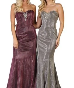 May Queen - RQ7764 Jeweled Sweetheart Mermaid Dress With Train Formal Gowns 15 May Queen - RQ7764 Jeweled Sweetheart Mermaid Dress With Train Formal Gowns