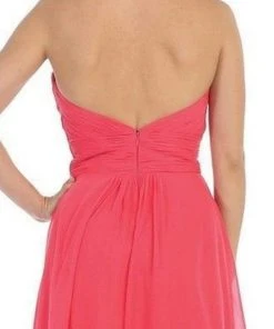 May Queen - Shirred Cutout Halter A-Line Long Evening Dress Formal Gowns 24 May Queen - Shirred Cutout Halter A-Line Long Evening Dress Formal Gowns