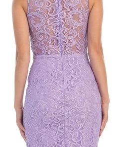 Cocktail Dresses May Queen - Sleeveless Illusion Jewel Sheath Cocktail Dress 12 Cocktail Dresses May Queen - Sleeveless Illusion Jewel Sheath Cocktail Dress