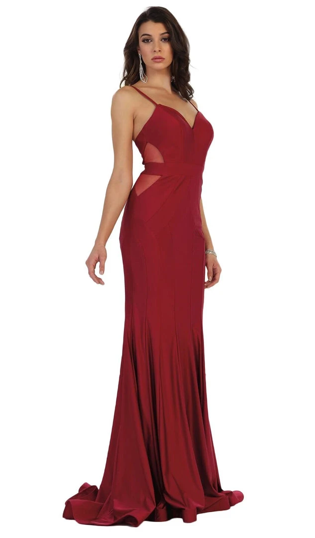 Formal Gowns May Queen - Sleeveless Sweetheart Sheath Evening Dress 3 Formal Gowns May Queen - Sleeveless Sweetheart Sheath Evening Dress