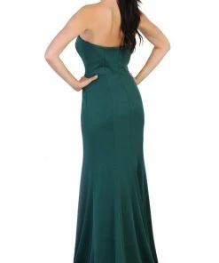 Formal Gowns May Queen - Strapless Glimmering Waist Evening Gown