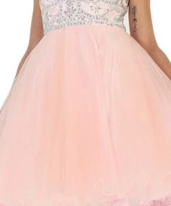 May Queen - Strapless Sweetheart A-line Cocktail Dress