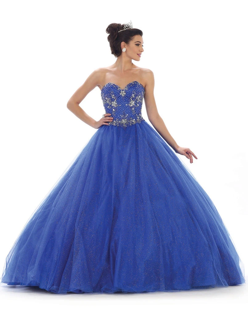 Formal Gowns May Queen - Strapless Sweetheart Evening Gown 9 Formal Gowns May Queen - Strapless Sweetheart Evening Gown